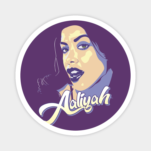 Aaliyah One In A Million Magnet by KingShit